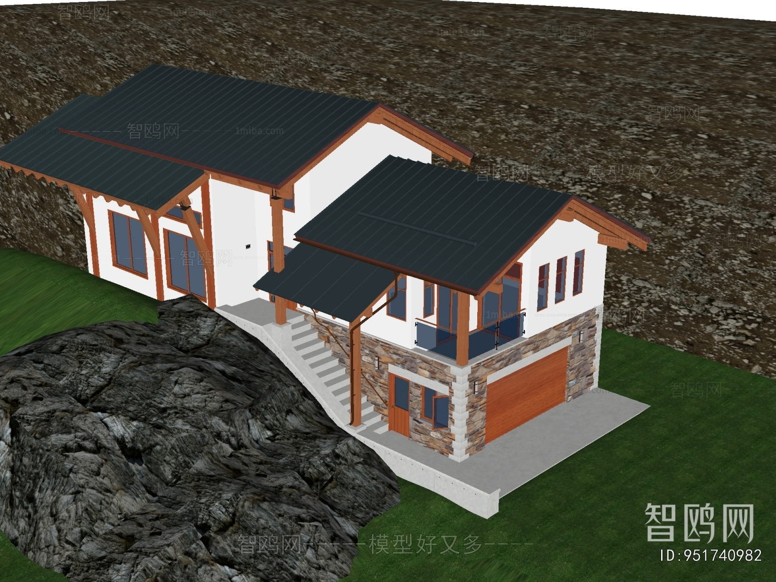New Chinese Style Residential Building