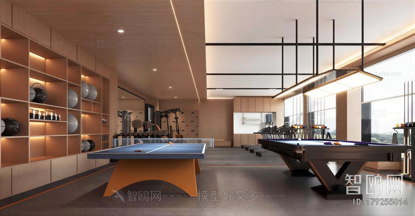 Modern Staff Recreation Room