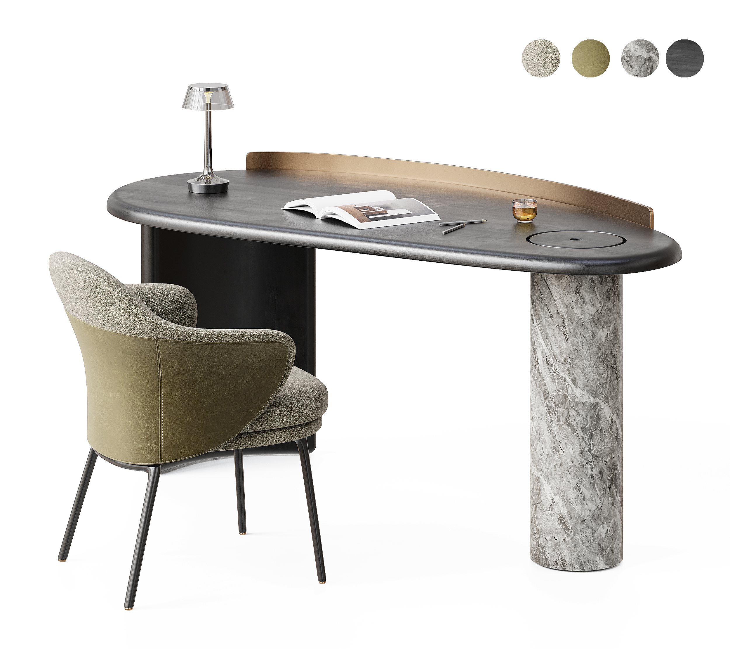 Modern Computer Desk And Chair