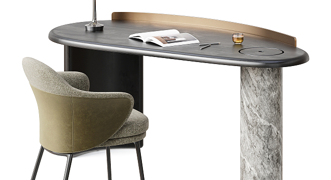 Modern Computer Desk And Chair