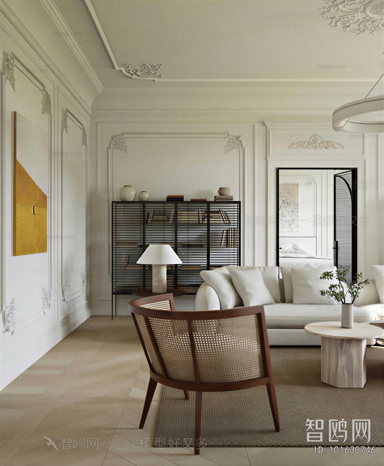 French Style A Living Room