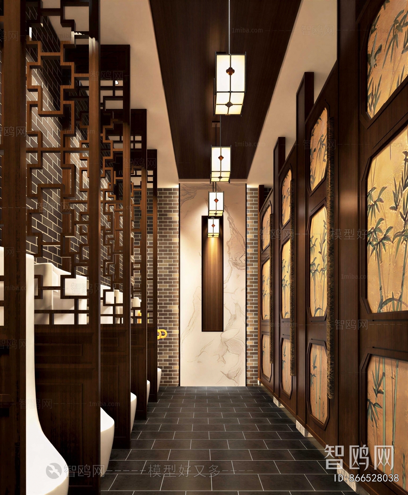New Chinese Style Public Toilet