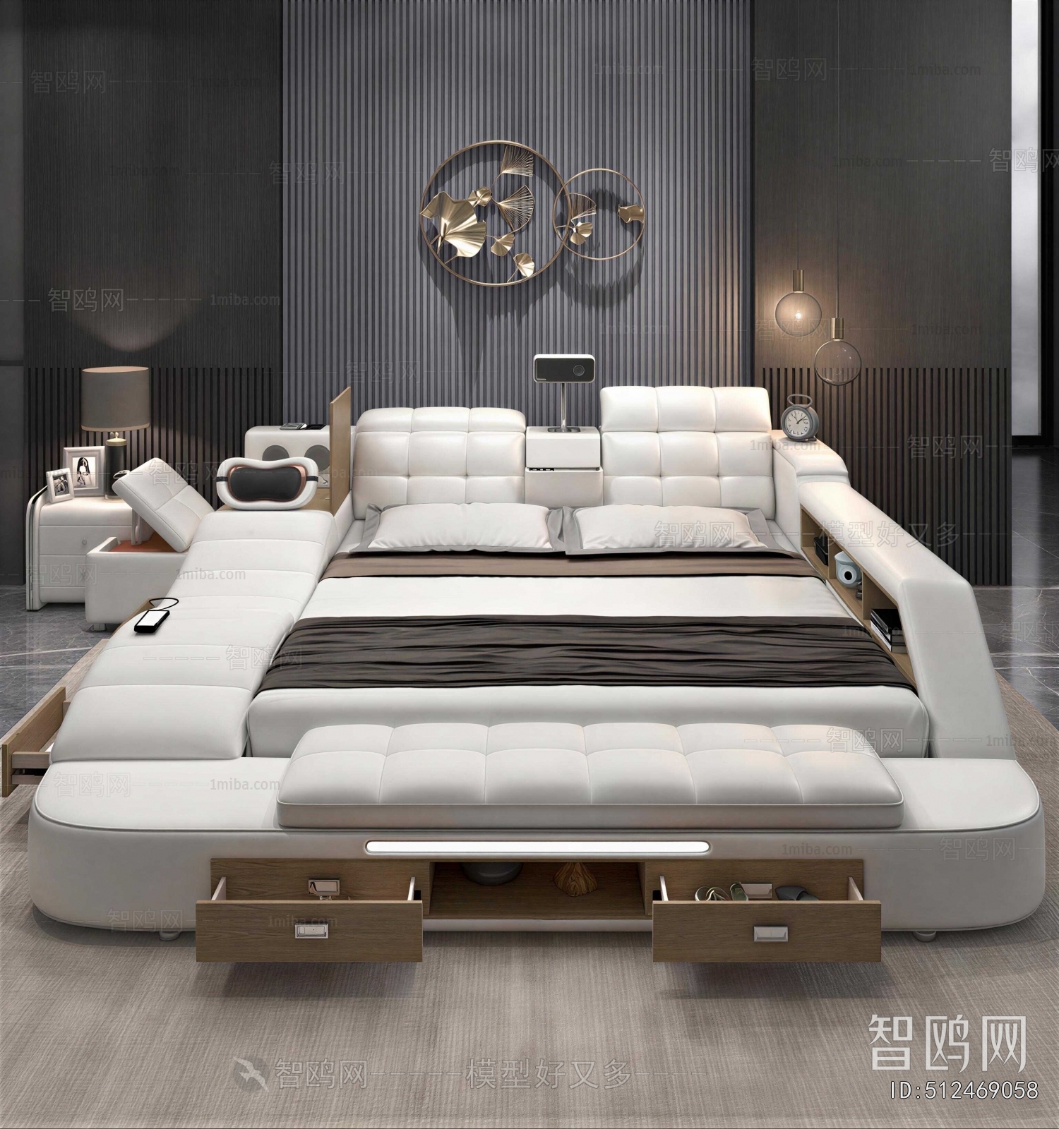 Modern Double Bed