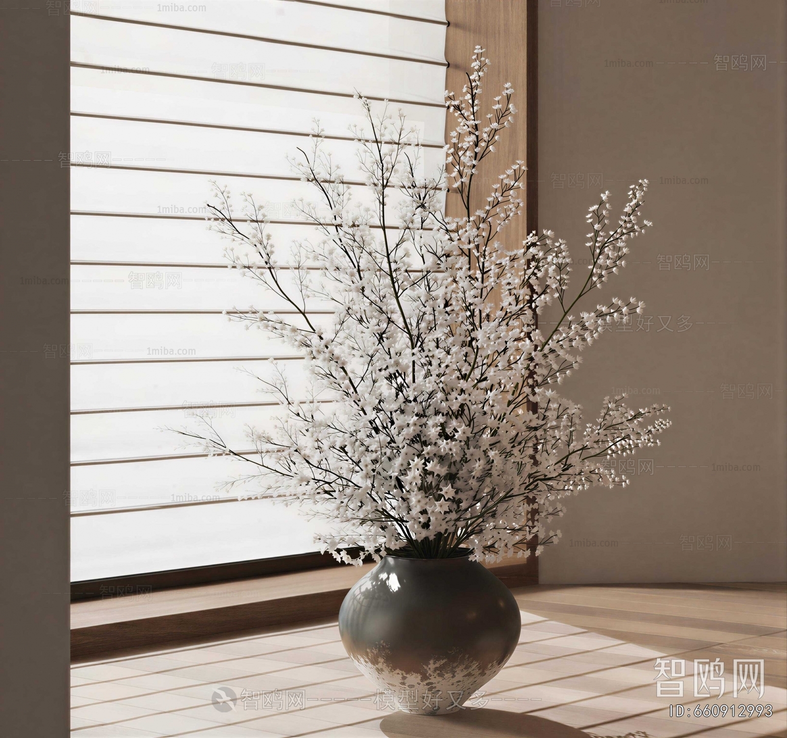 Wabi-sabi Style Flower Arrangement