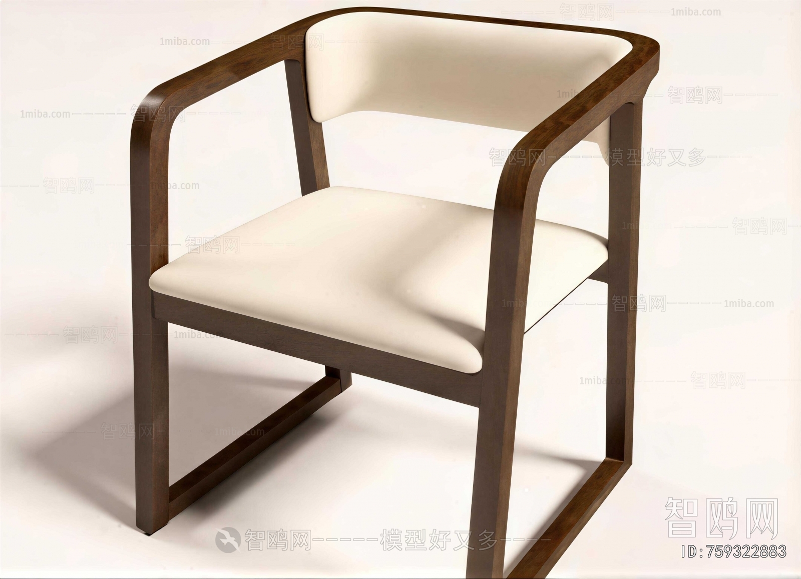 New Chinese Style Lounge Chair