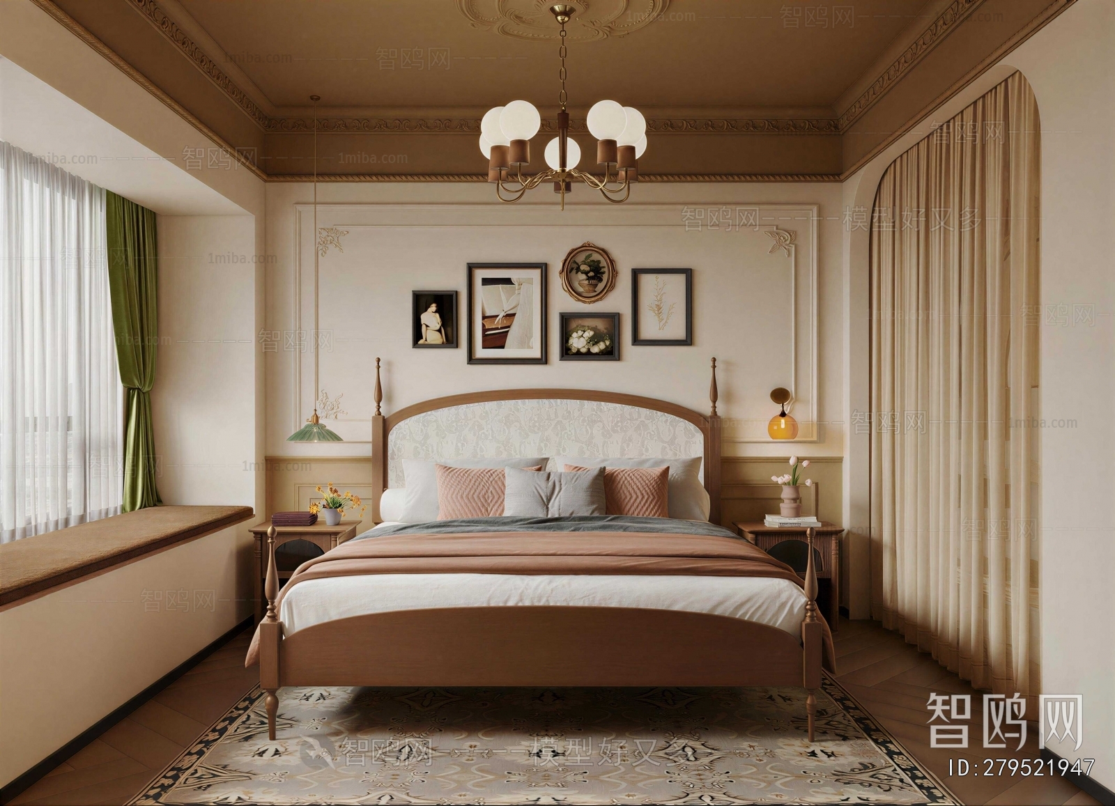 French Style Bedroom
