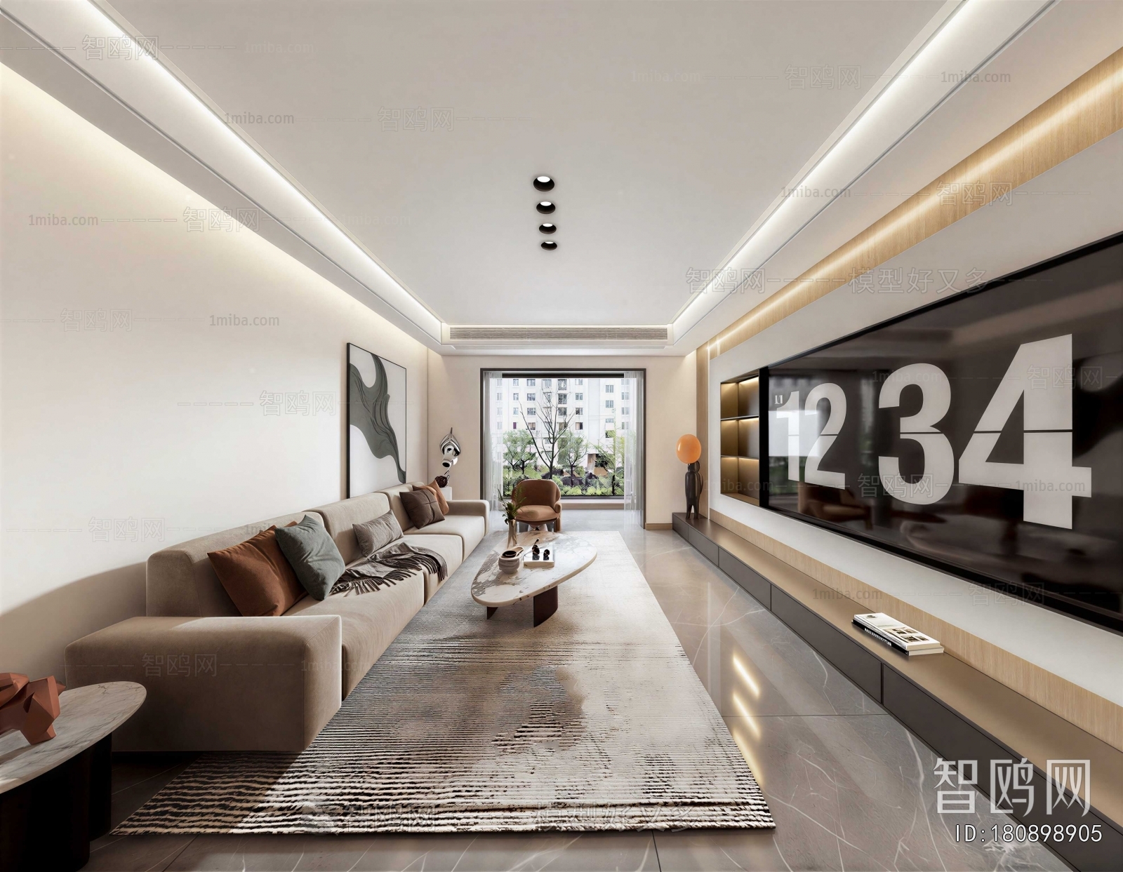 Modern A Living Room