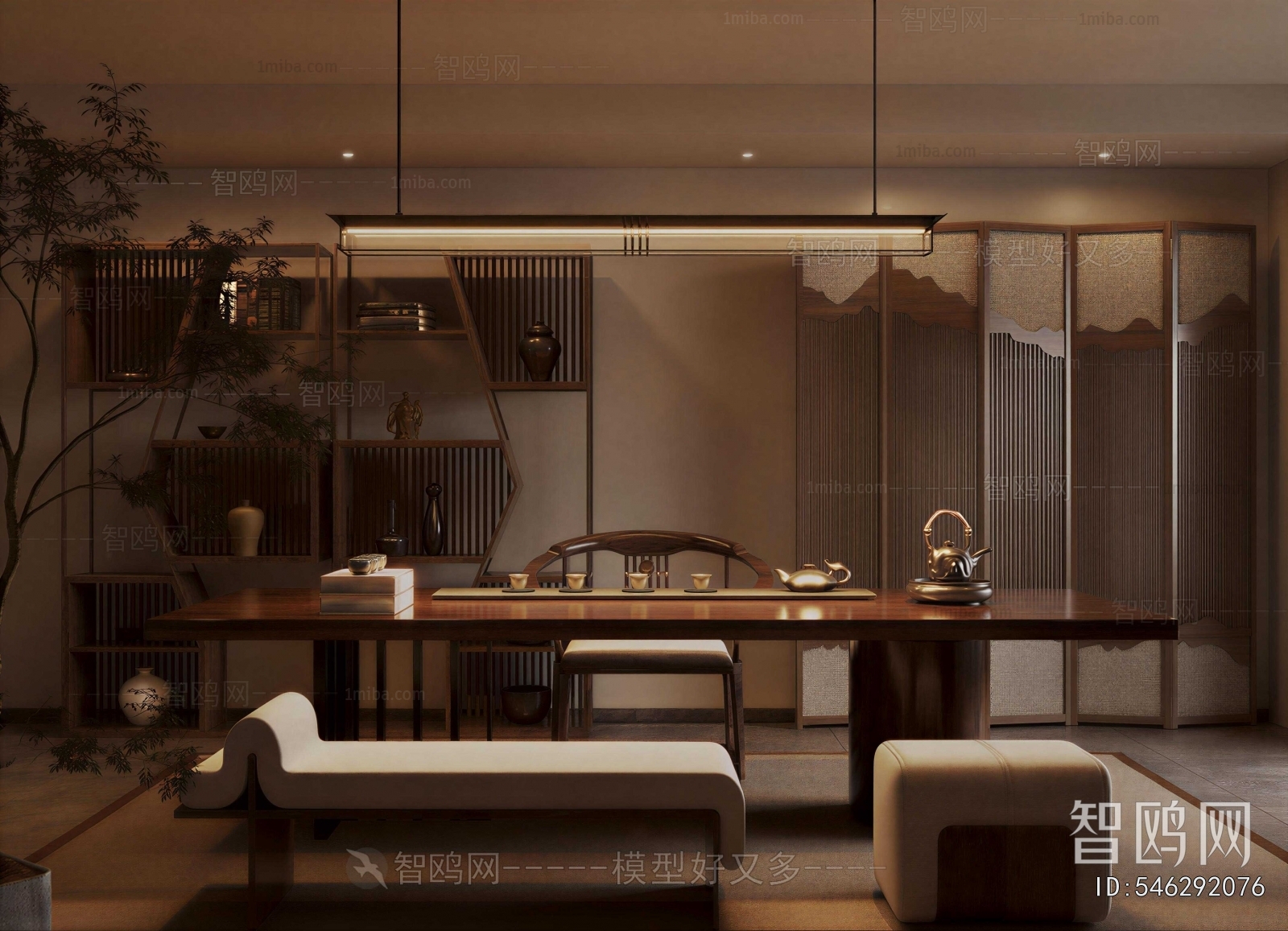 New Chinese Style Tea House