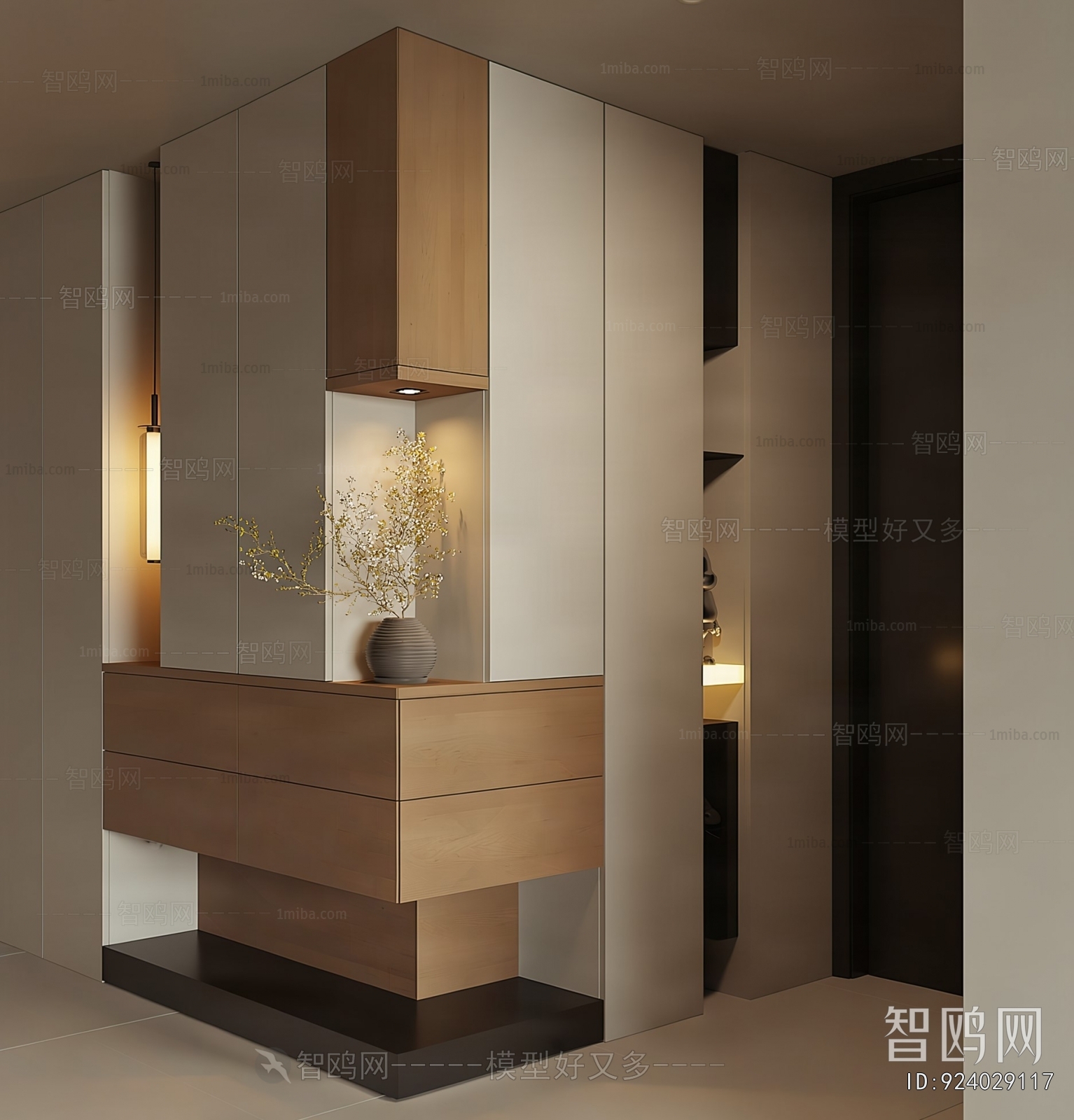 Modern Shoe Cabinet
