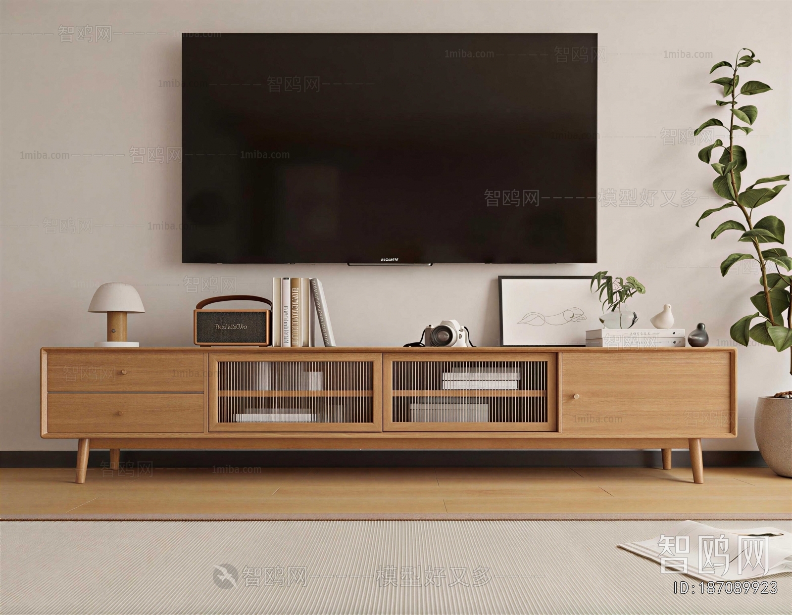 Nordic Style TV Cabinet