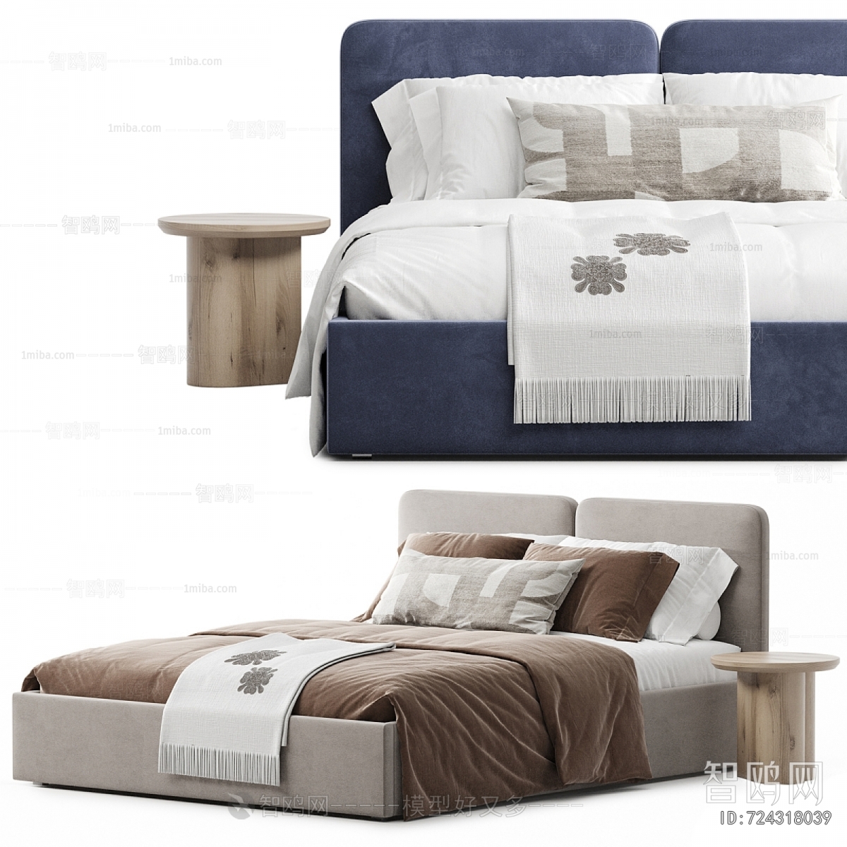 Modern Double Bed