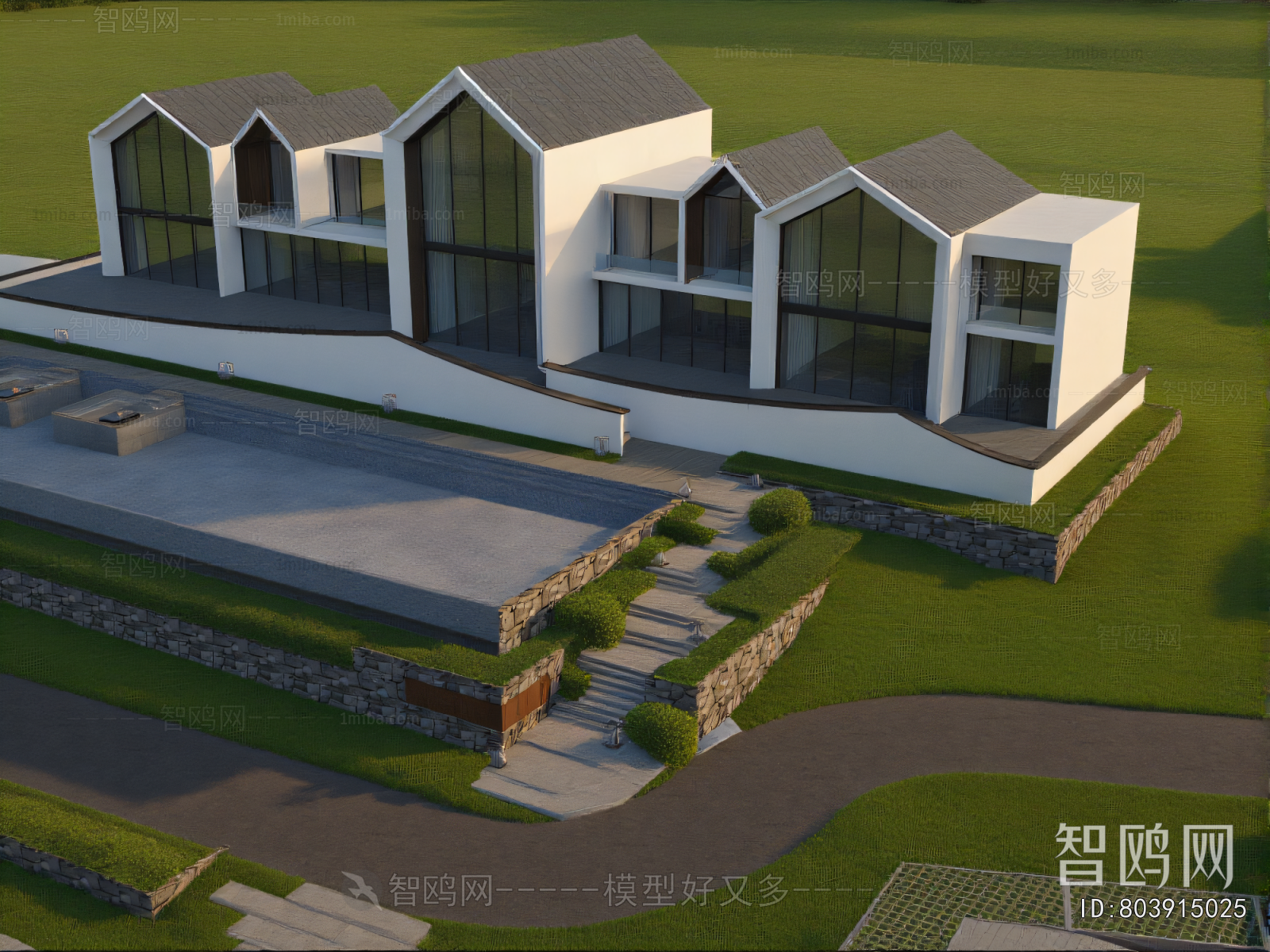 Modern Appearance Of Commercial Building