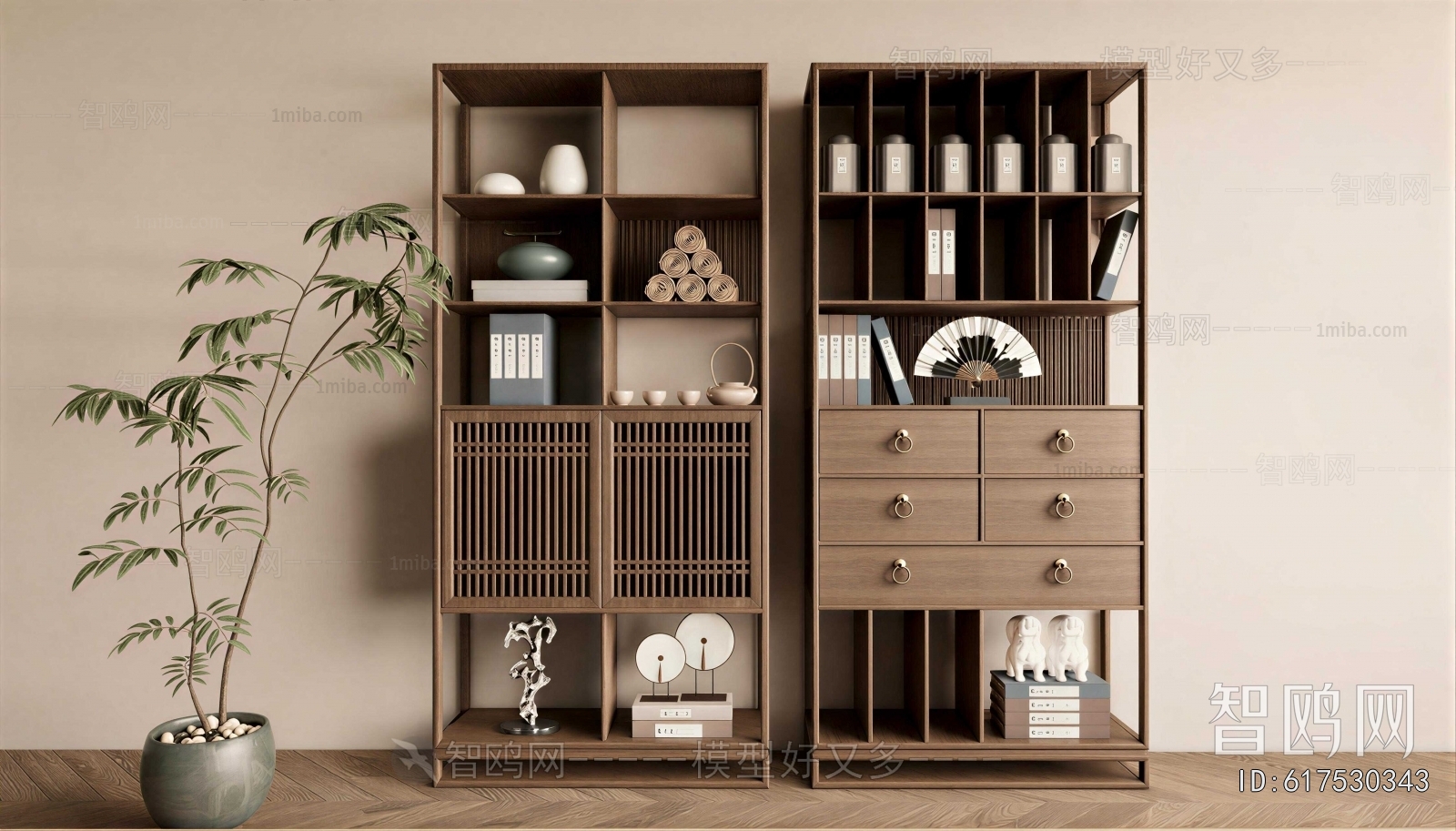 New Chinese Style Shelving