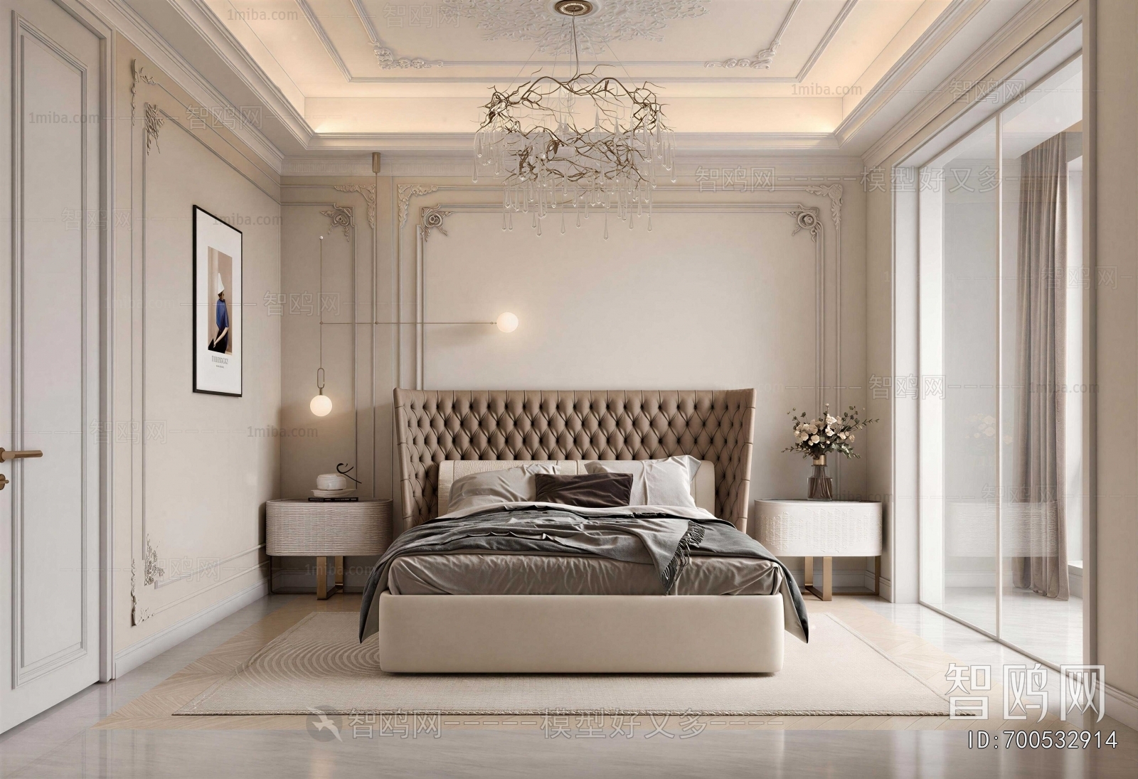 French Style Bedroom