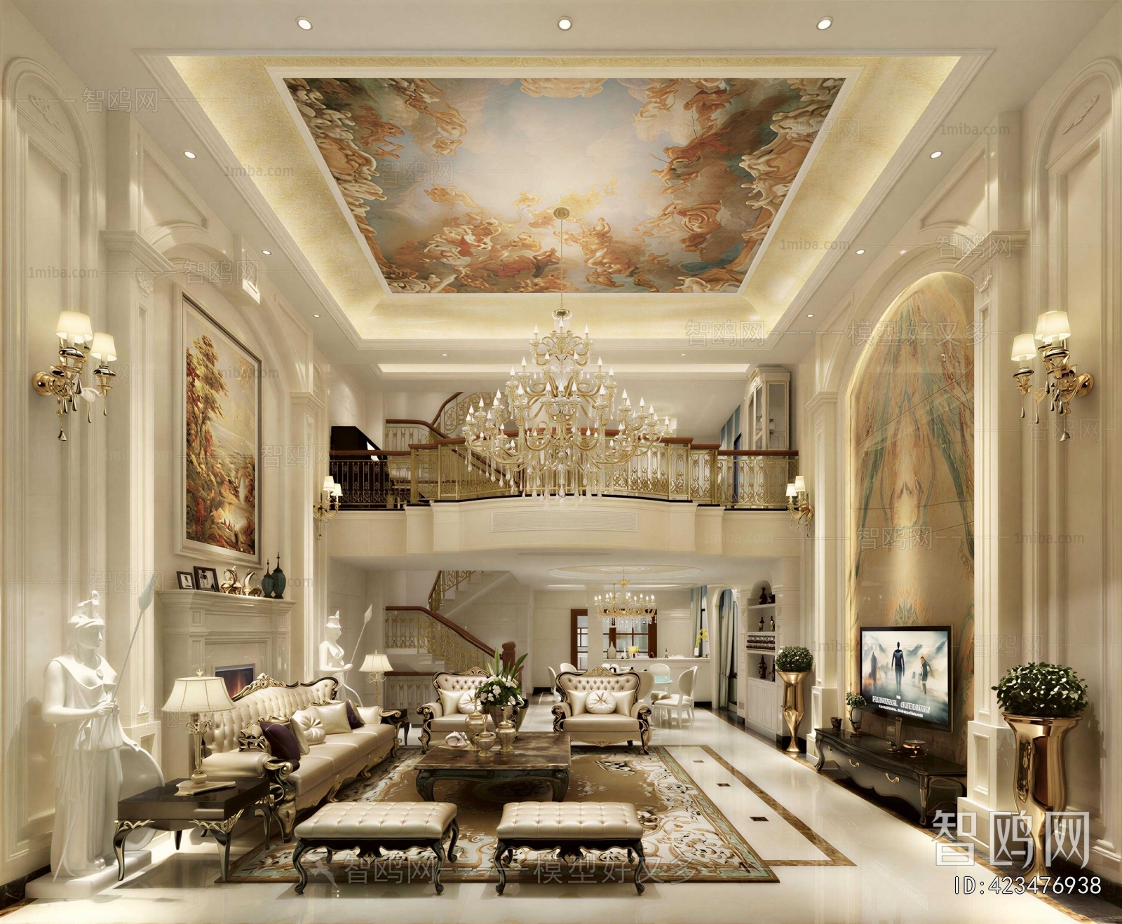 European Style A Living Room