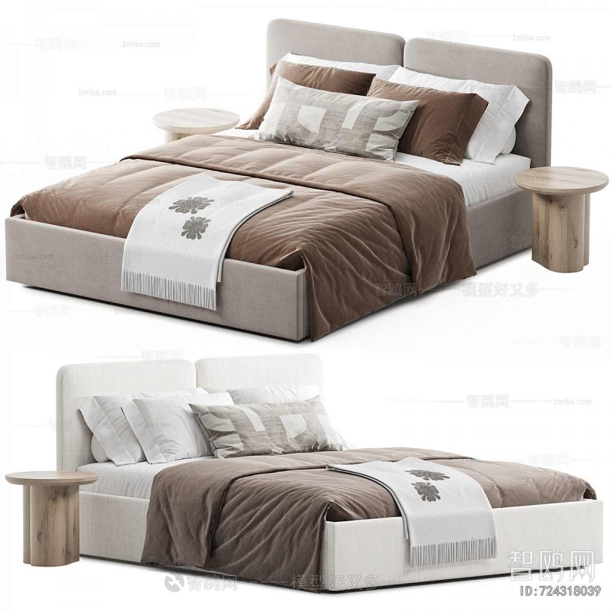 Modern Double Bed