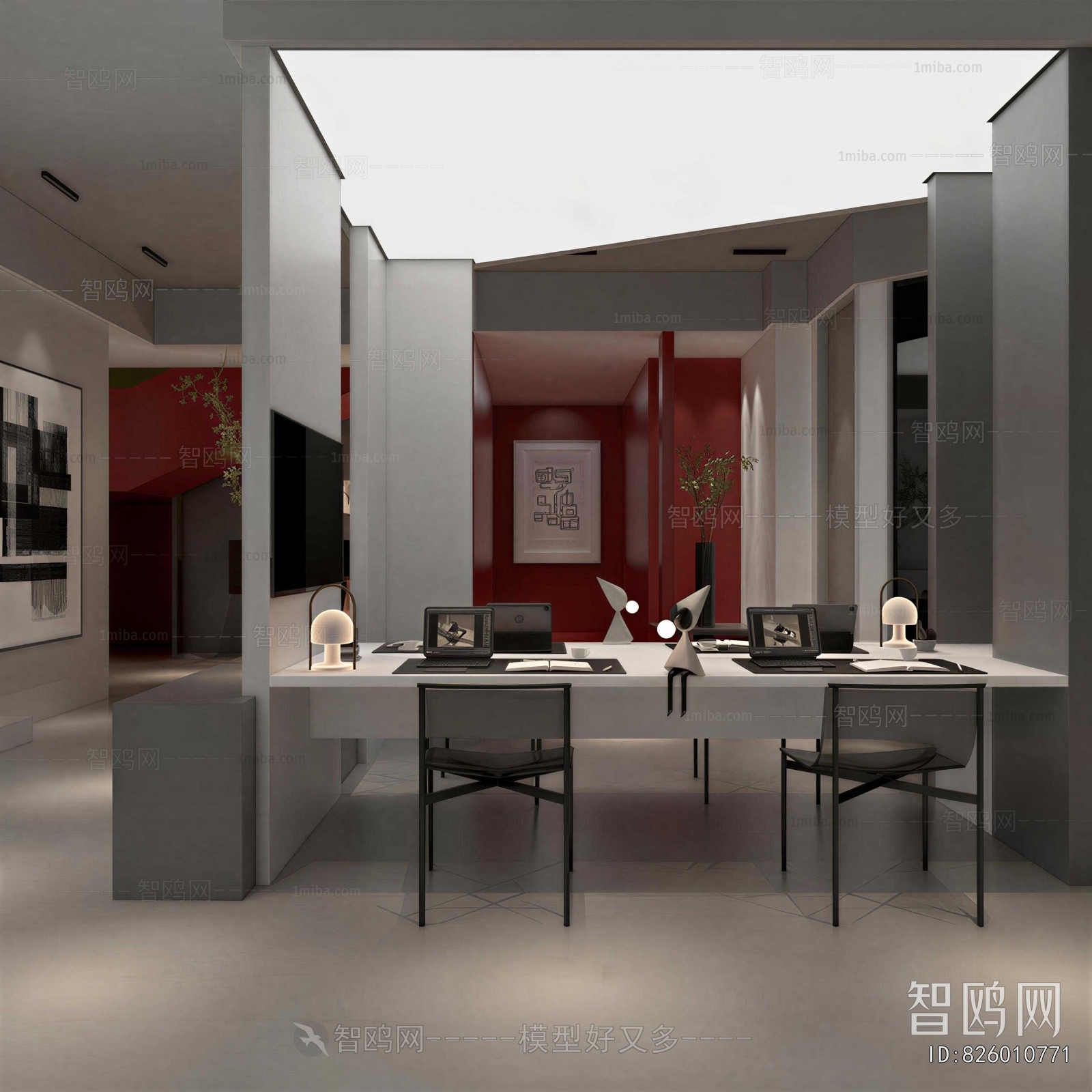 Modern Staff Area
