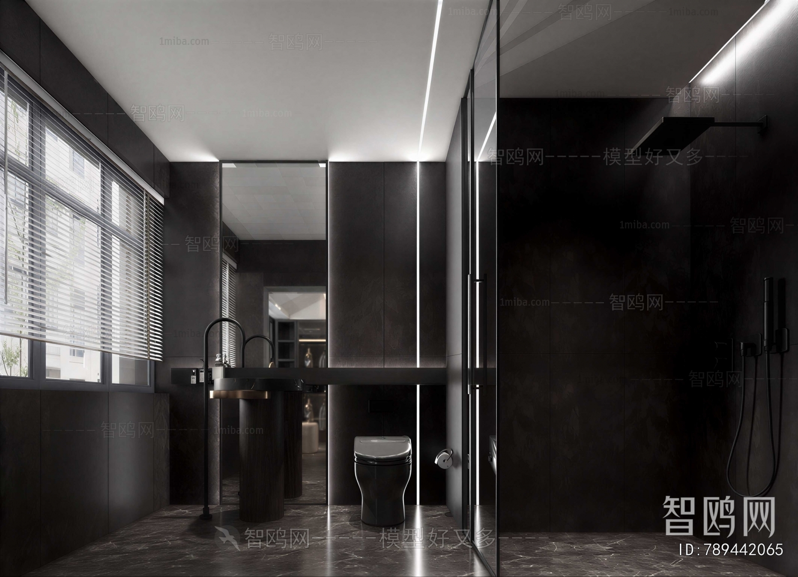 Modern Public Toilet