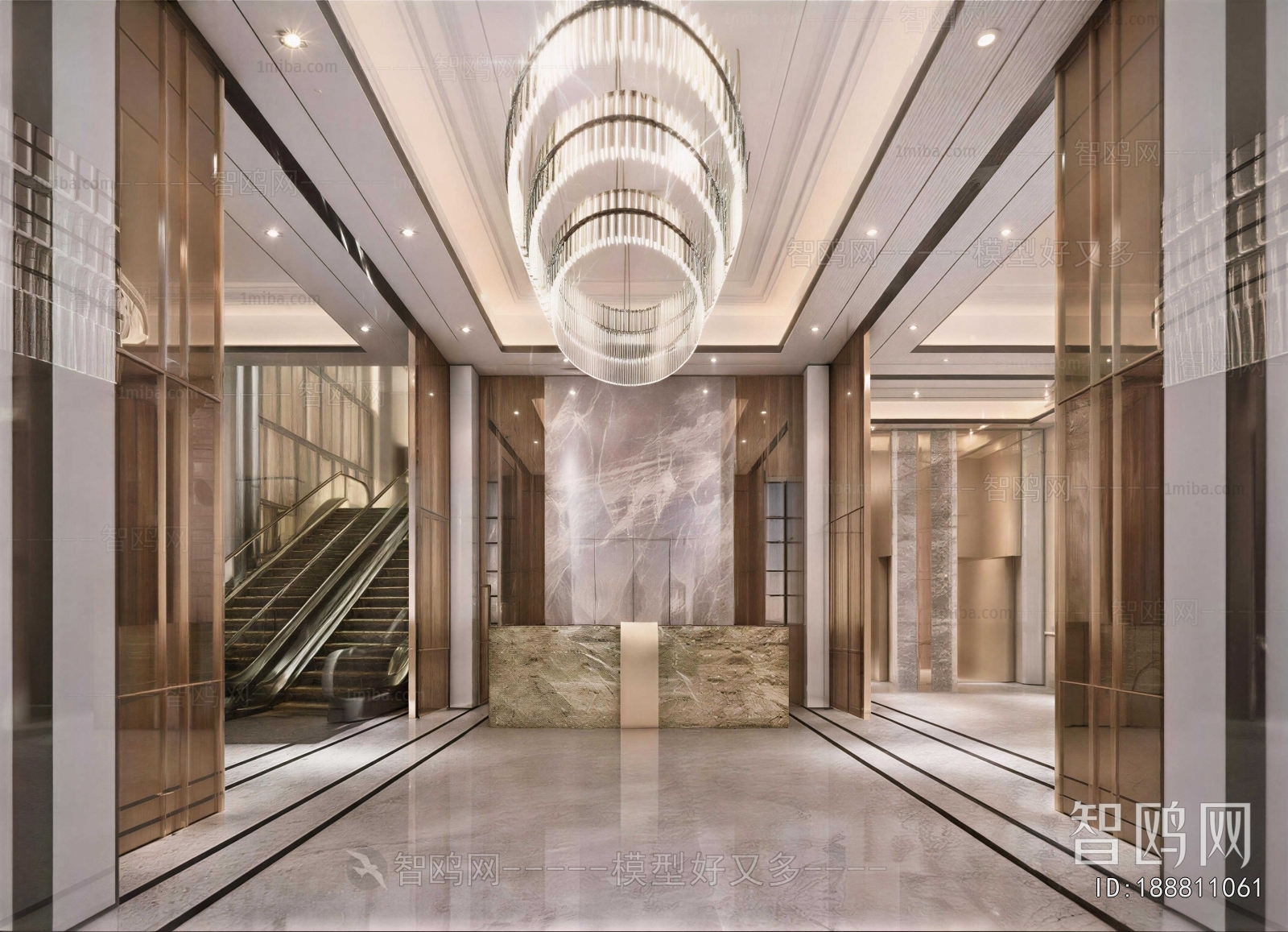 New Chinese Style Lobby Hall