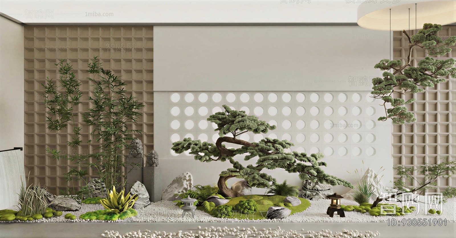 New Chinese Style Plant Landscaping