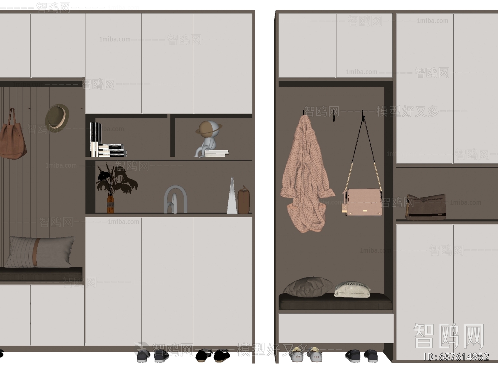 Modern Shoe Cabinet