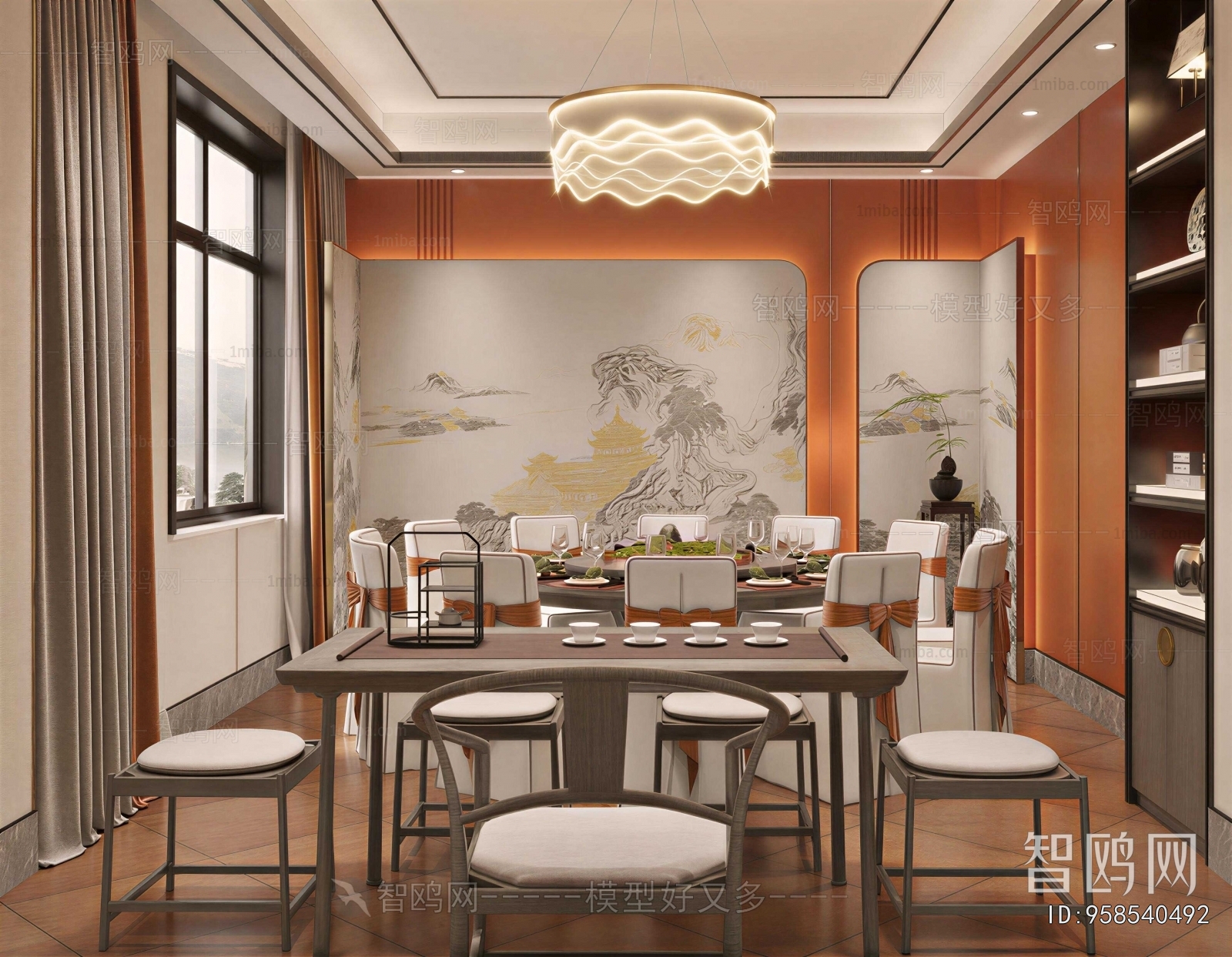 New Chinese Style Restaurant Box