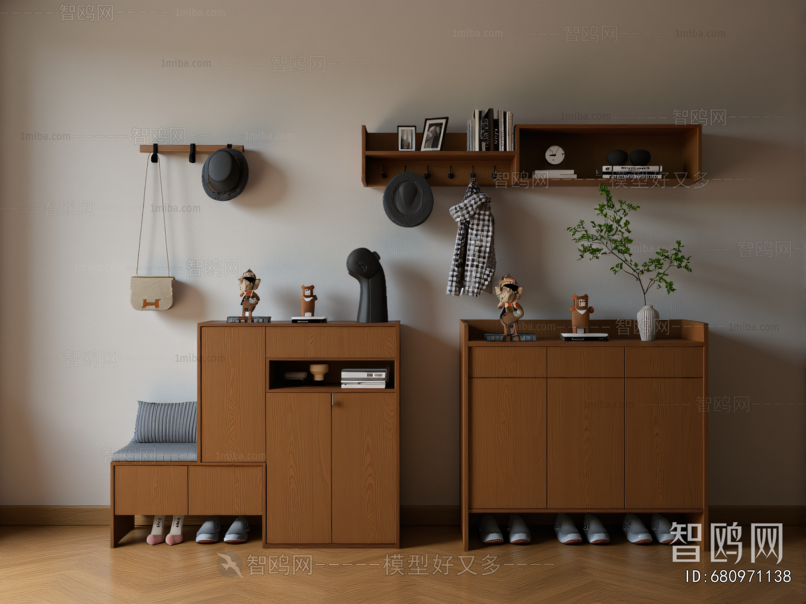 Modern Shoe Cabinet