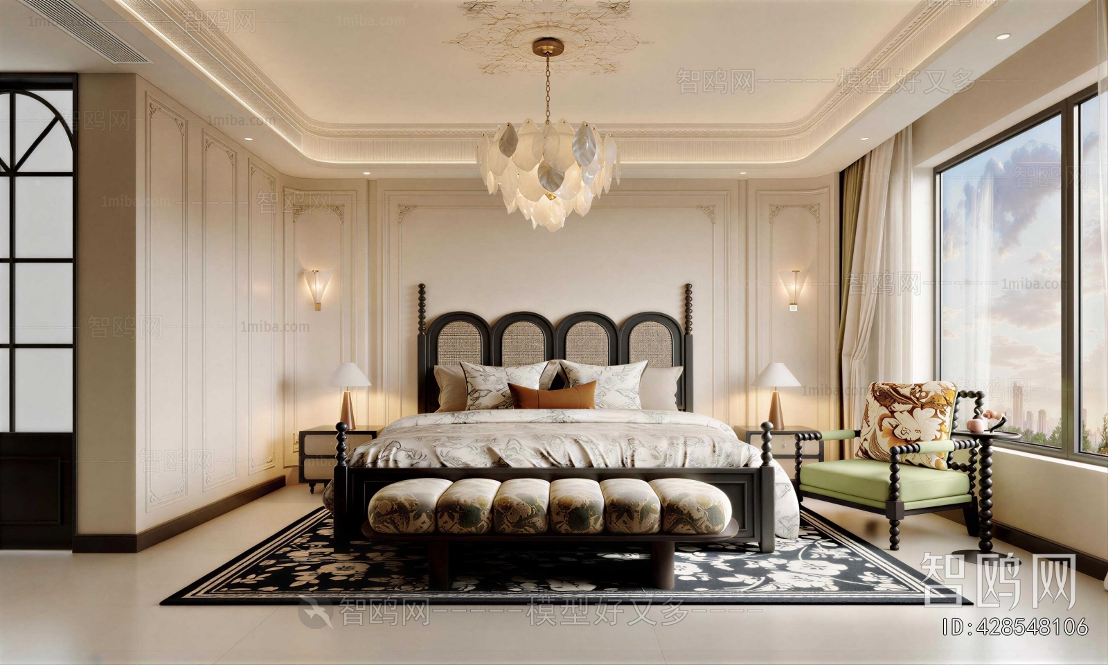 French Style Bedroom