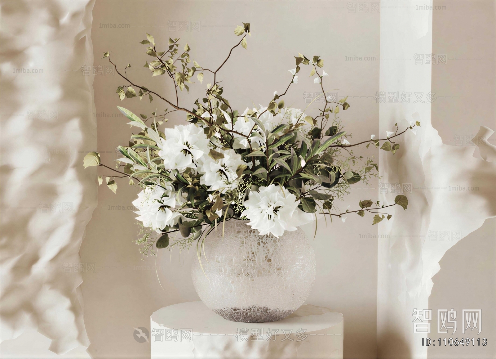 Wabi-sabi Style Flower Arrangement