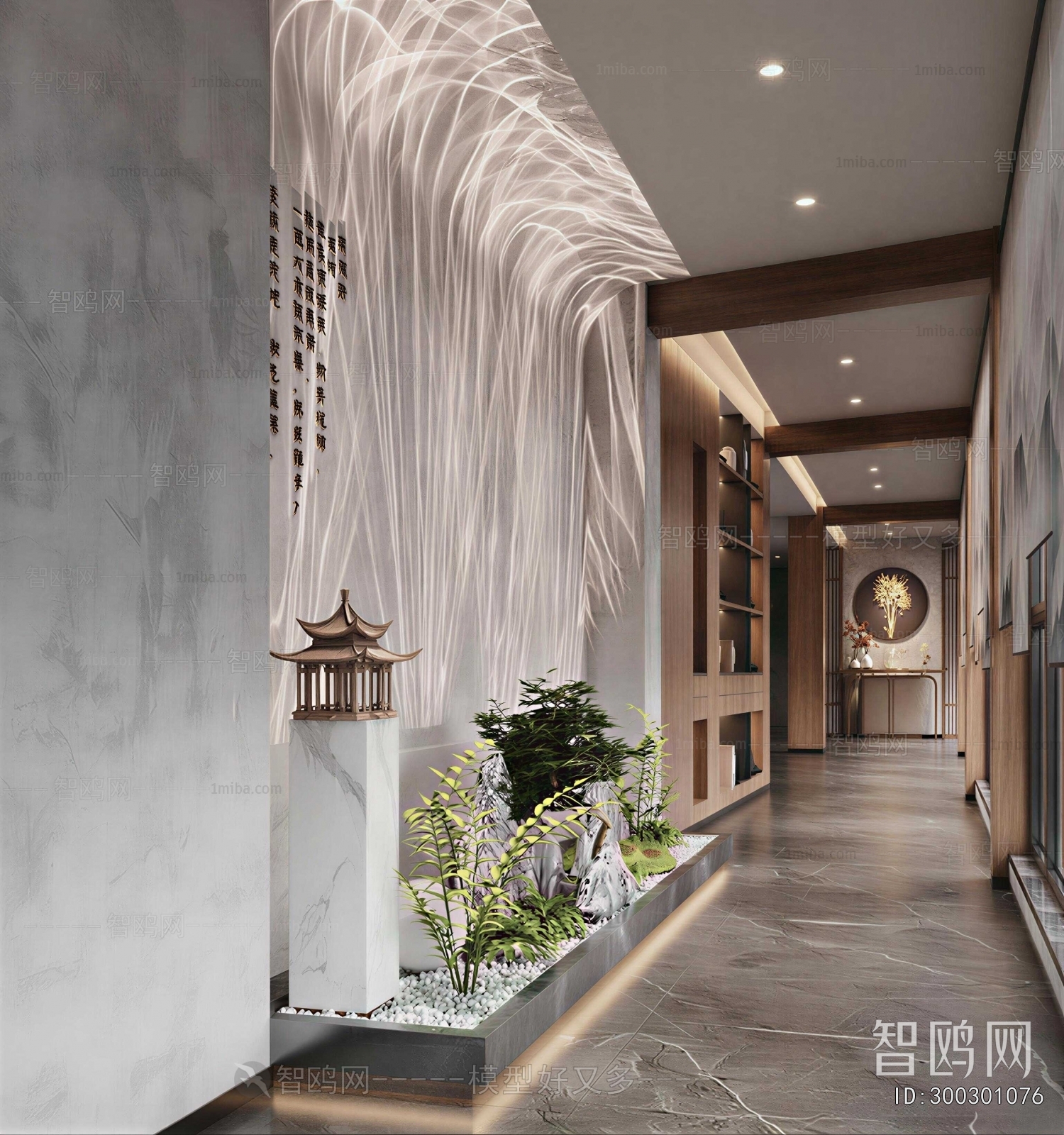 New Chinese Style Corridor