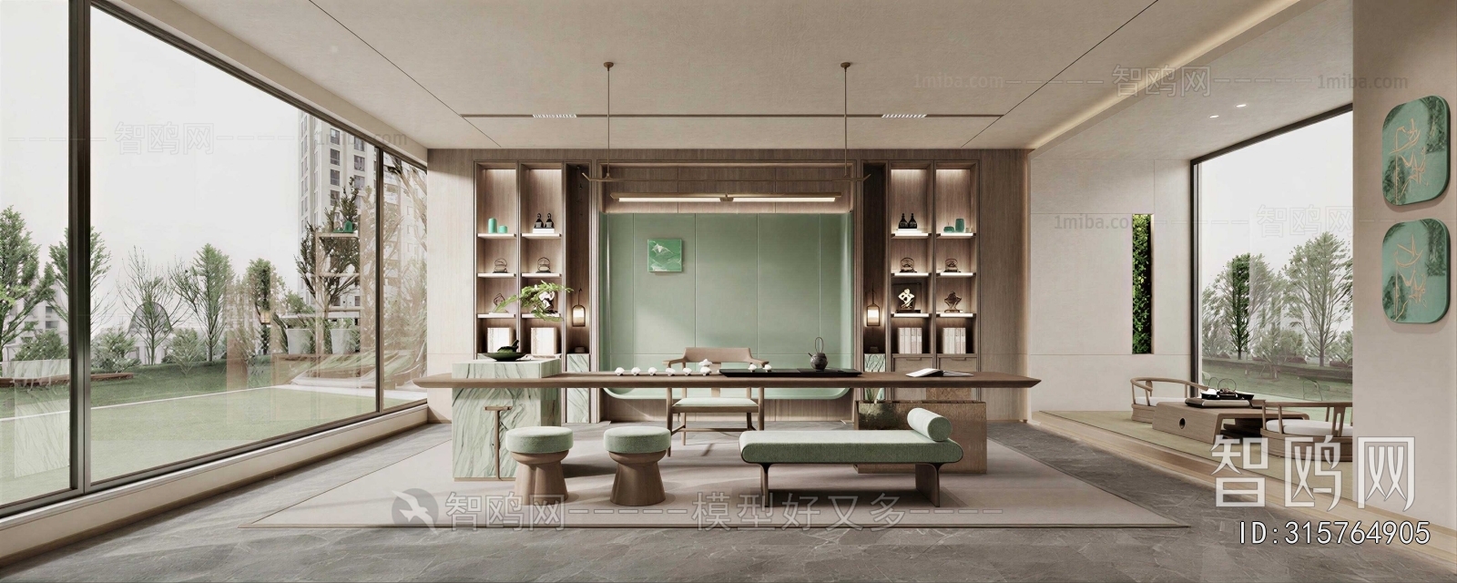 New Chinese Style Tea House