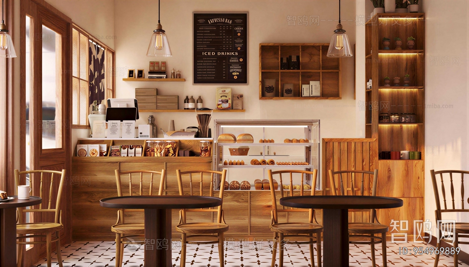 Retro Style Cafe