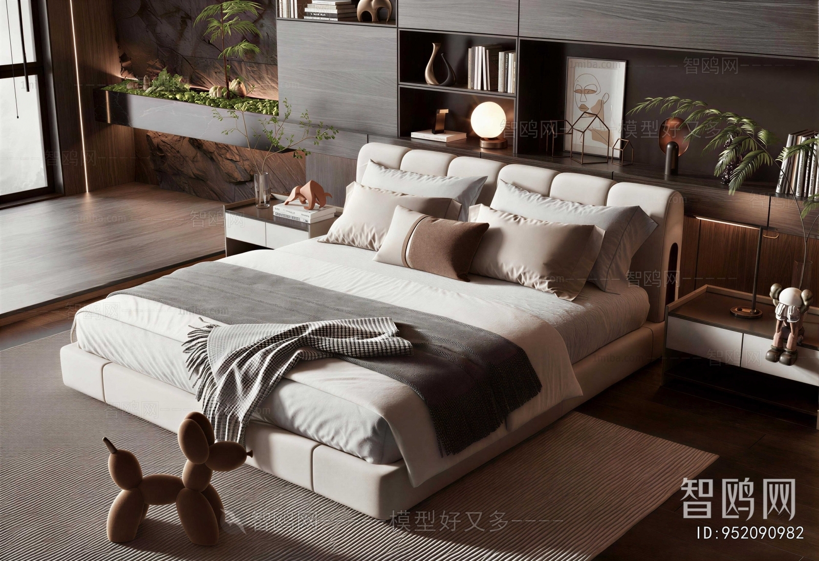 Modern Double Bed