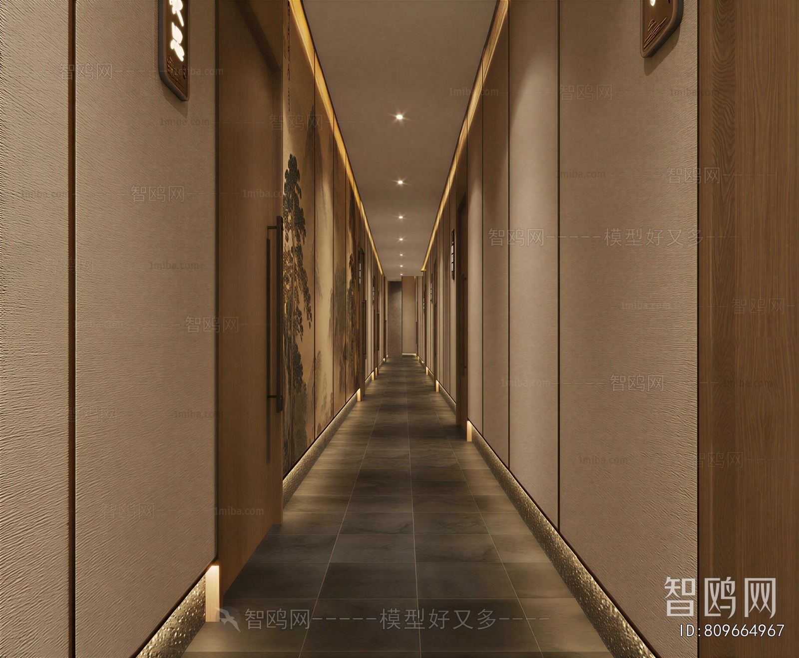 New Chinese Style Corridor
