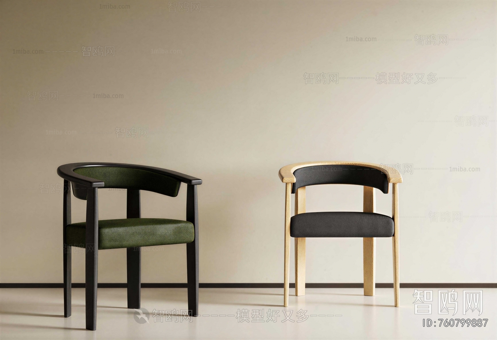 Wabi-sabi Style Lounge Chair