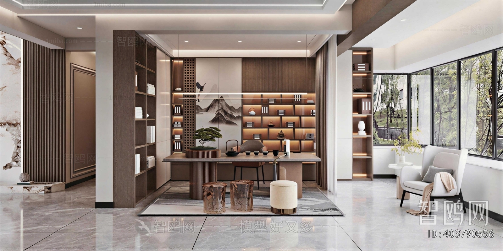 New Chinese Style Tea House