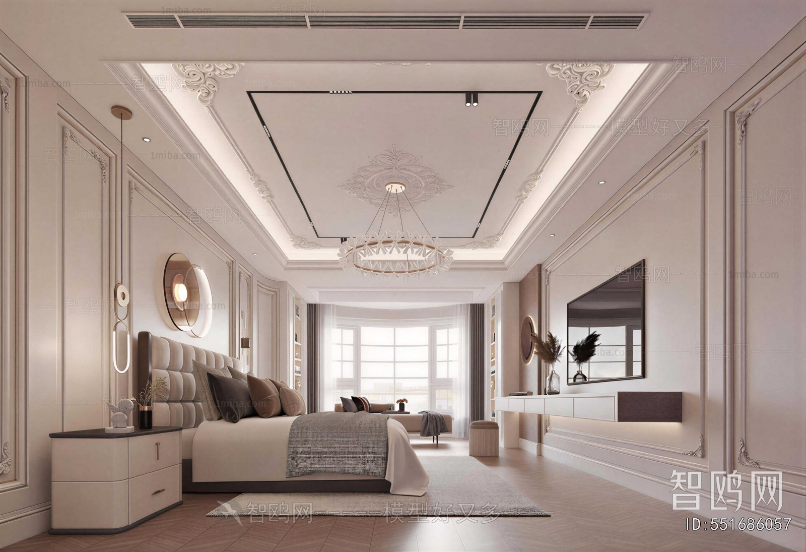 French Style Bedroom