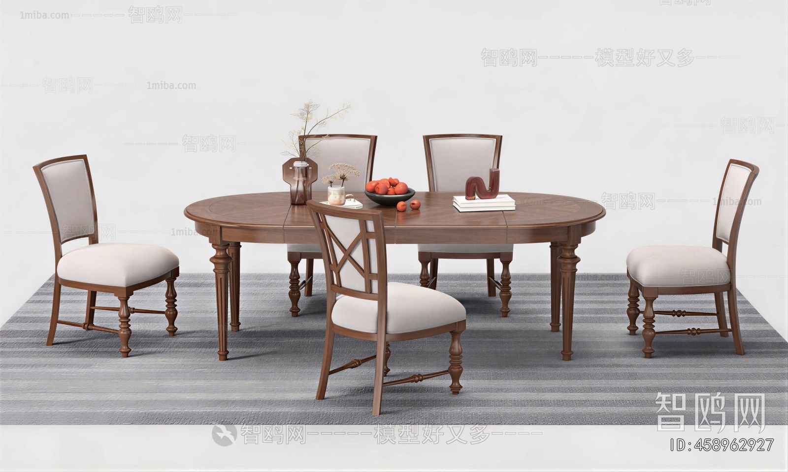 American Style Dining Table And Chairs
