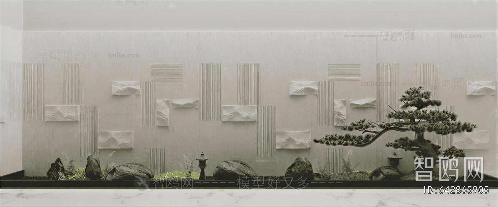 New Chinese Style Plant Landscaping