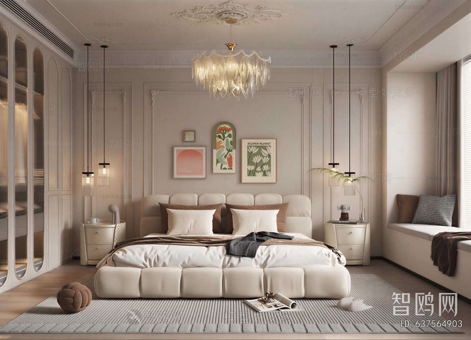 French Style Bedroom