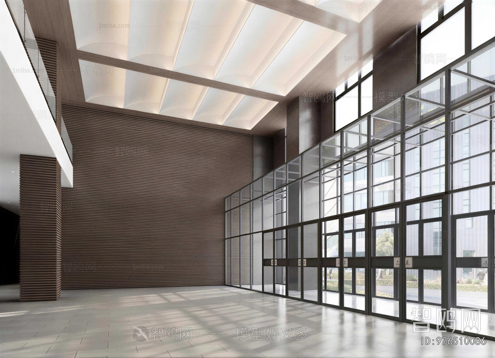 Modern Office Reception Desk