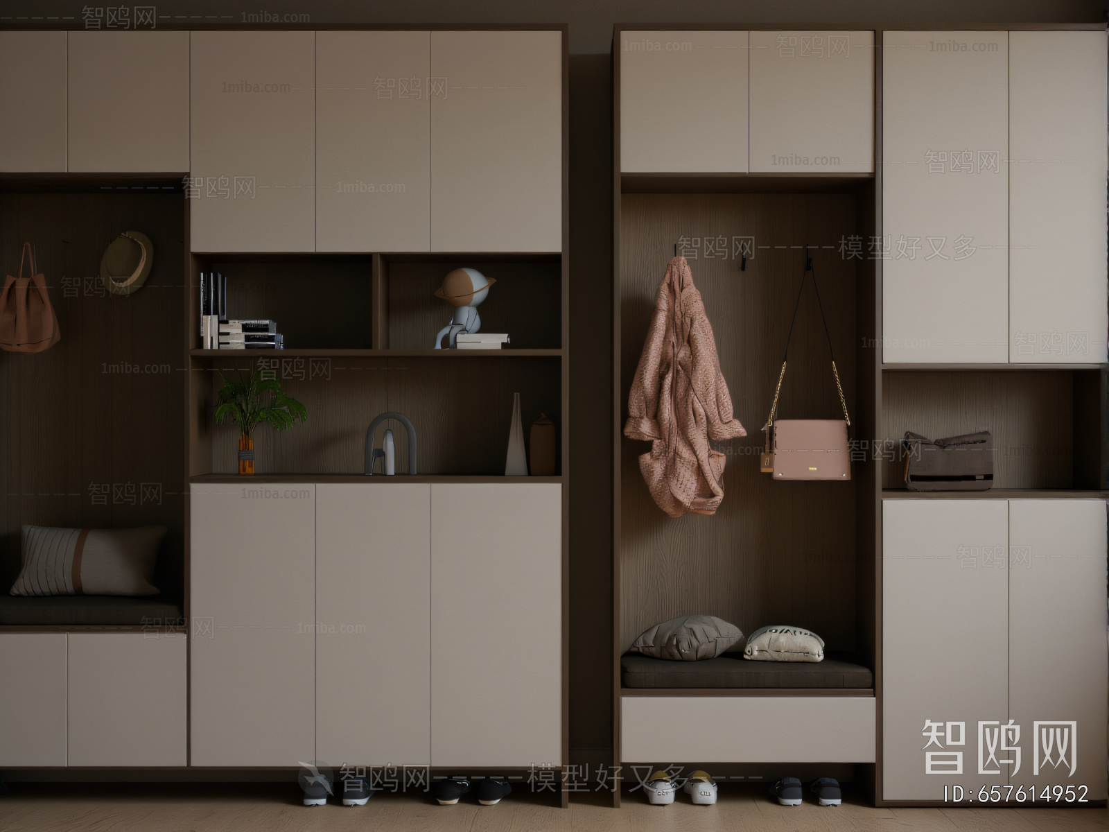 Modern Shoe Cabinet