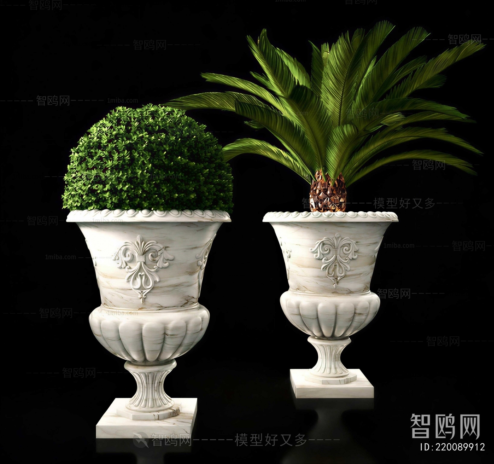 Simple European Style Flower Bed, Flower Bowl, Flower Box