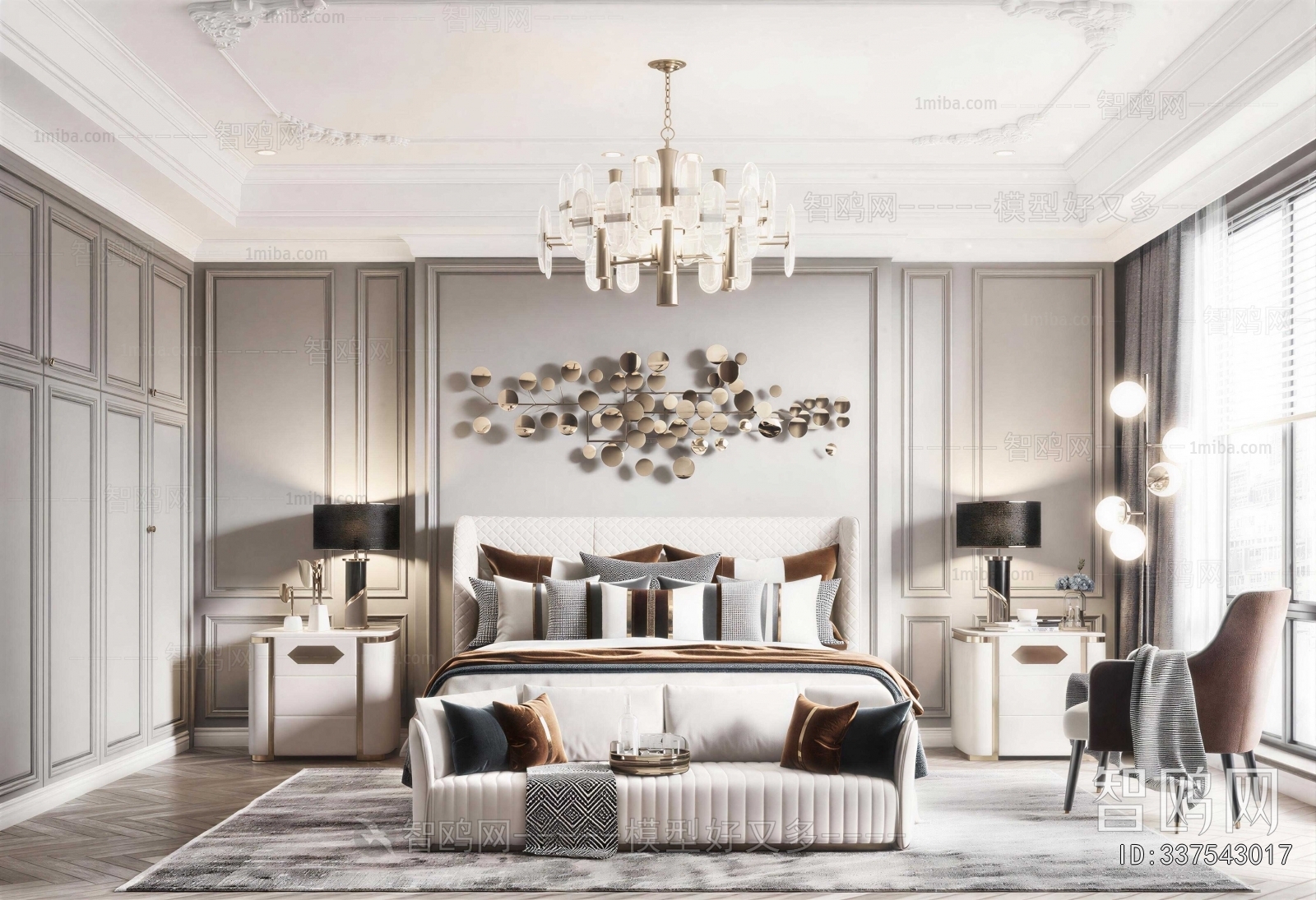 American Style Bedroom