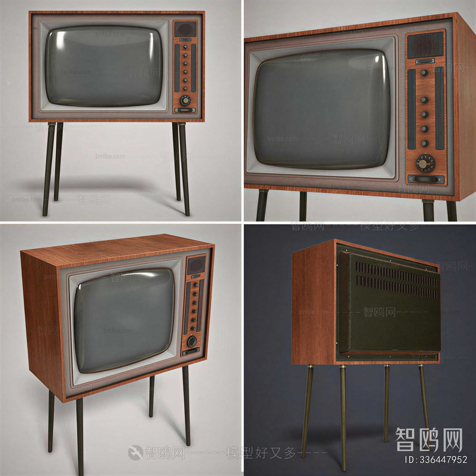 Retro Style TV Set