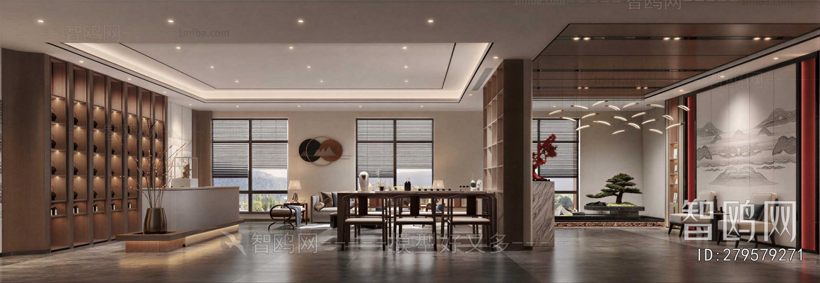 New Chinese Style Club Space