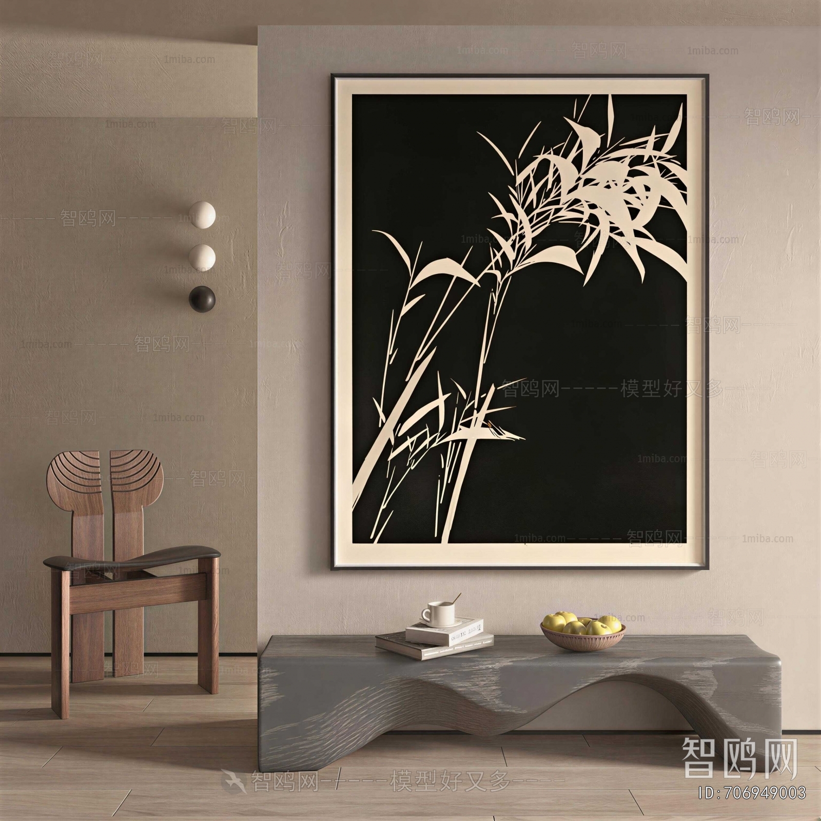 Wabi-sabi Style Painting