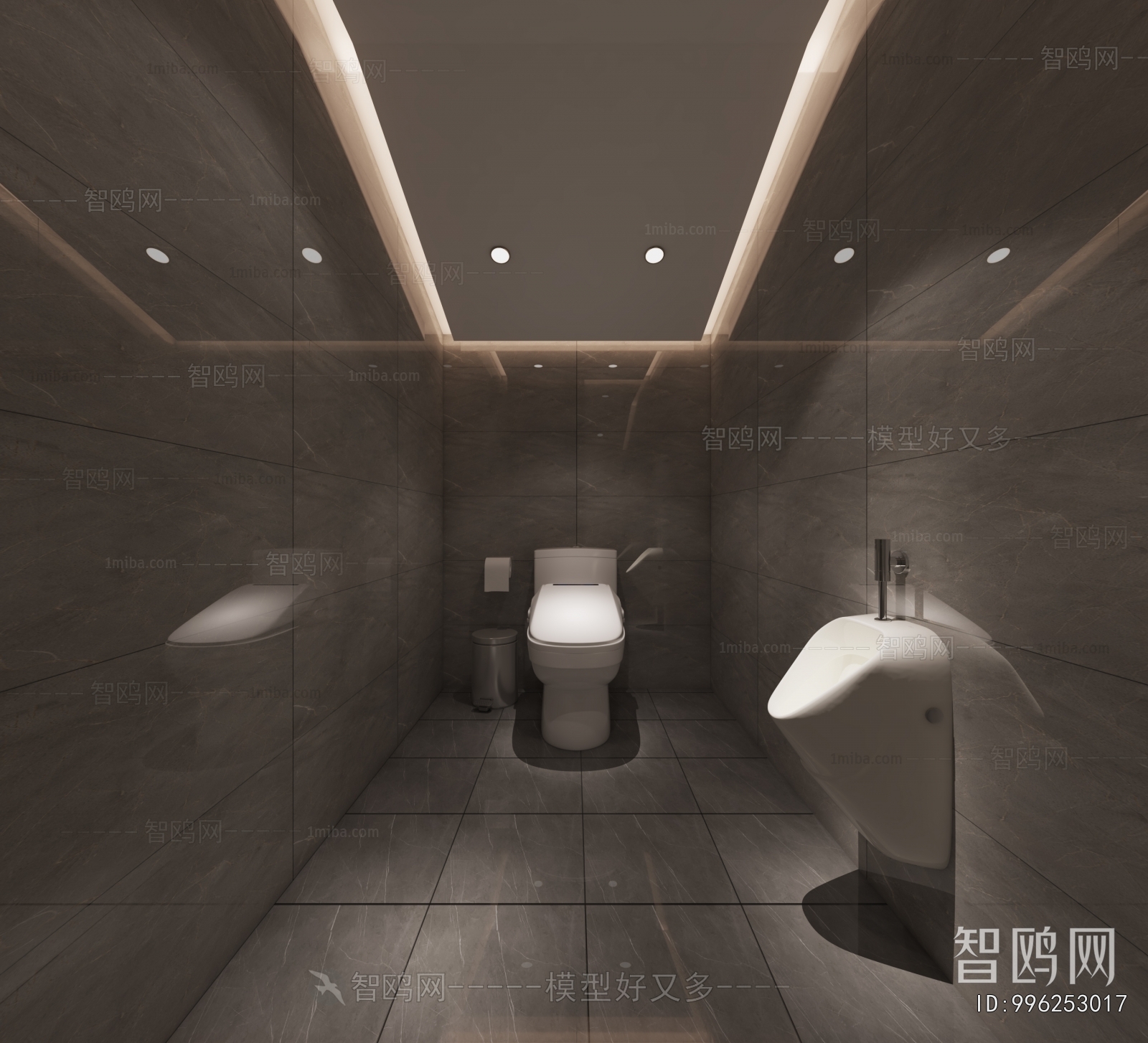 Modern Public Toilet