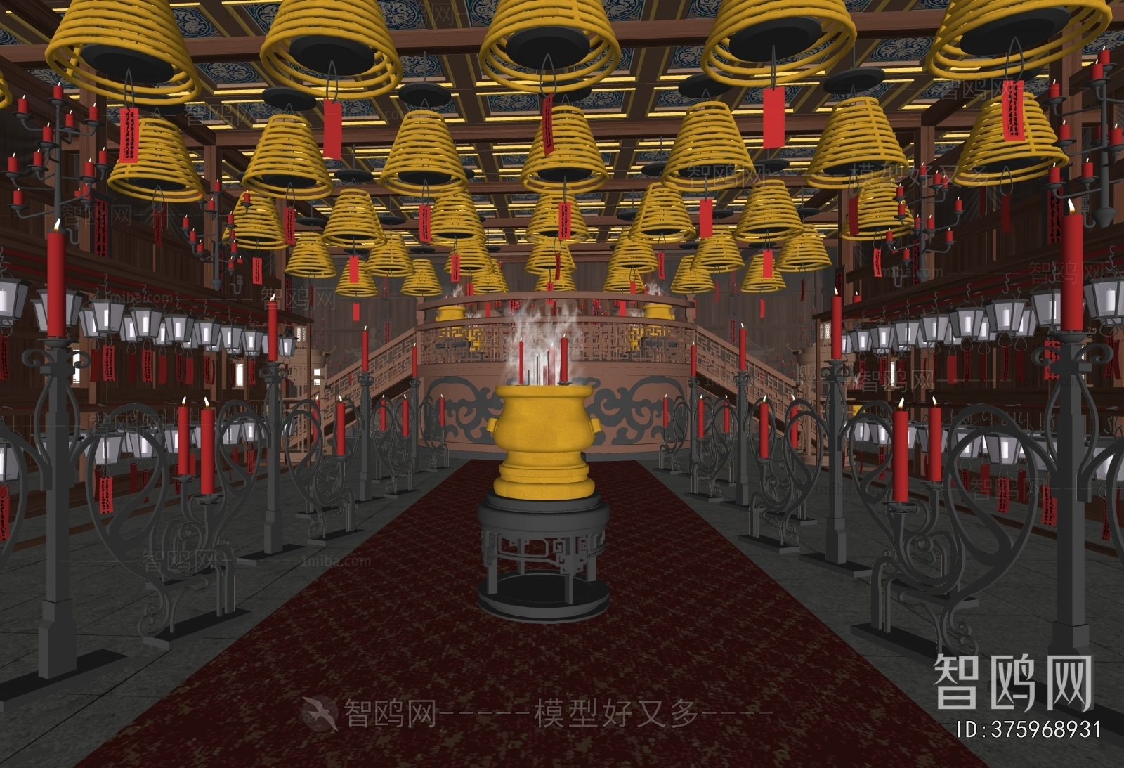 Chinese Style Ancient Architectural Buildings