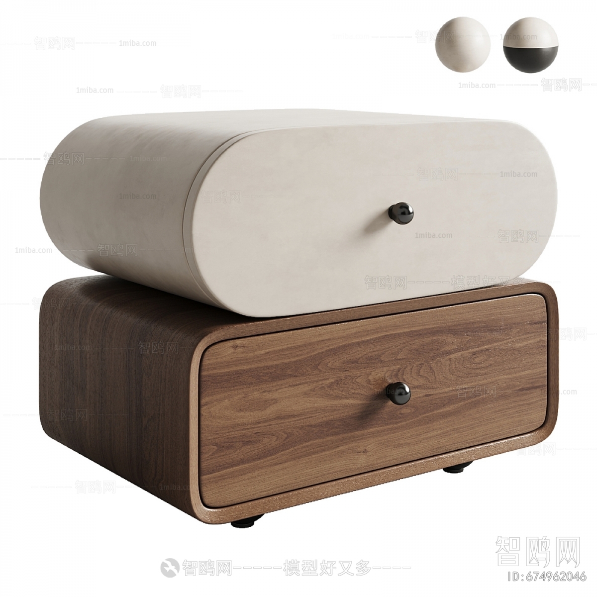 Modern Bedside Cupboard